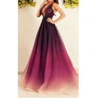 Gradient Prom Dresses Floor Length pst0309