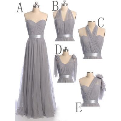 Multi Styles Floor Length Bridesmaid Dresses pst0267