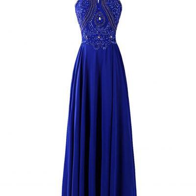 Royal Blue Prom Dress Formal Dresses Party Gown pst0960