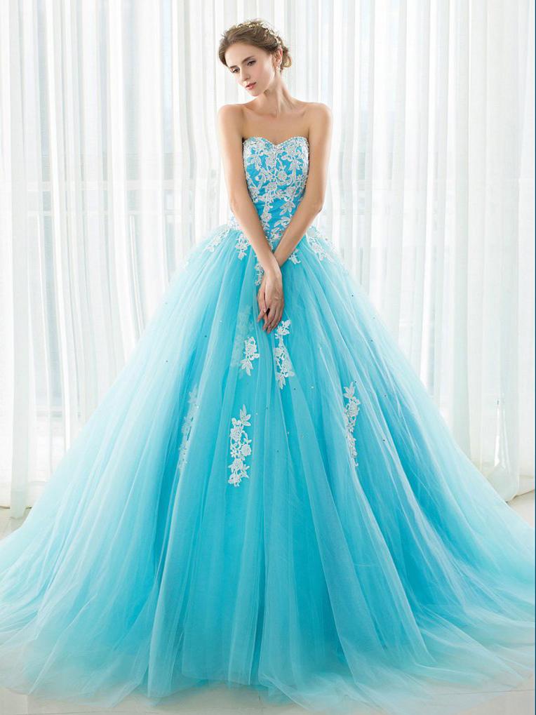 Princess Style Prom Dresses, Prom Dress 