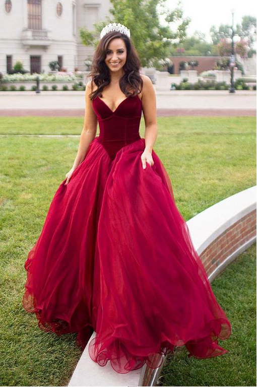 Princess Style Prom Dresses, Prom Dress 