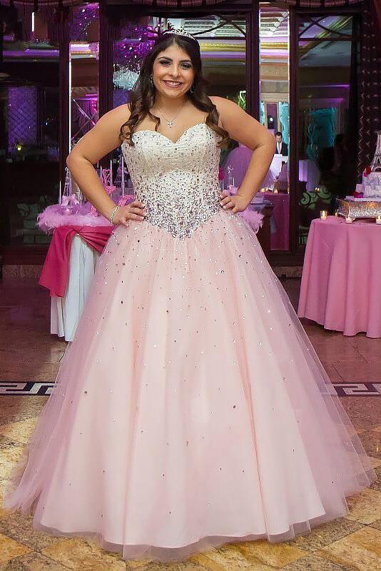 sweet 16 party dresses plus size