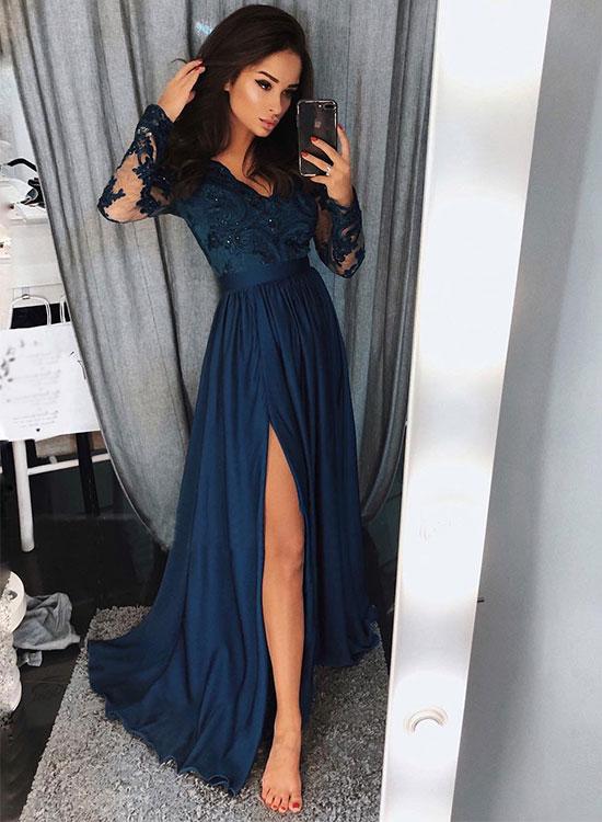 Prom Dresses With Sleeves Hot Sale, UP ...