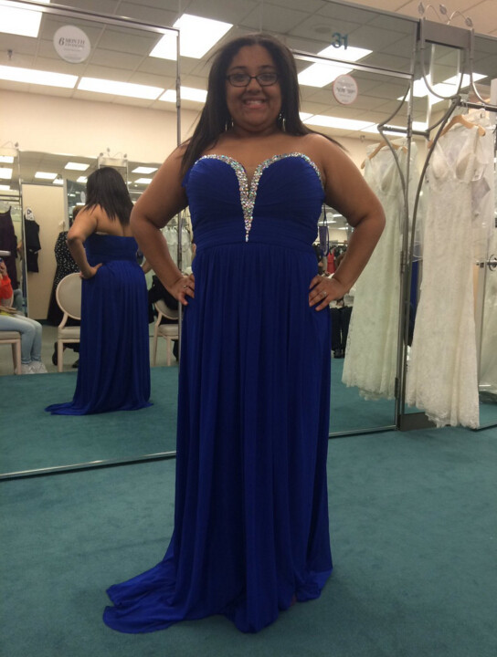 Plus Size Prom Dress Evening Party Dress In Royal Blue Pst0641 on Luulla