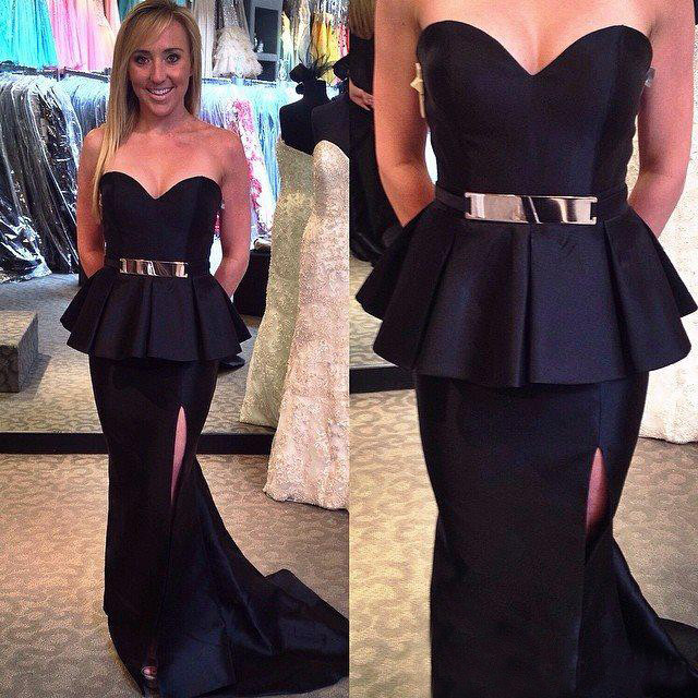 Bridesmaid Peplum Dress