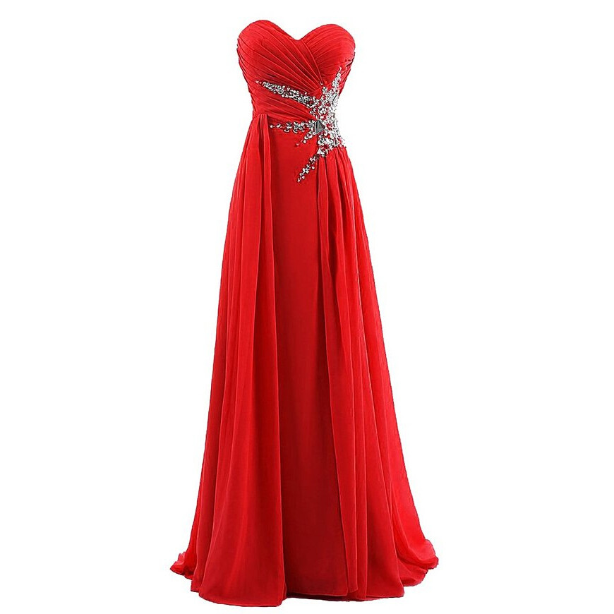 red white and blue formal gown