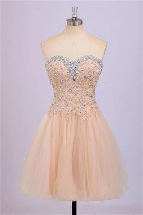 Sweetheart Homecoming Dress Prom Party Gown pst0854