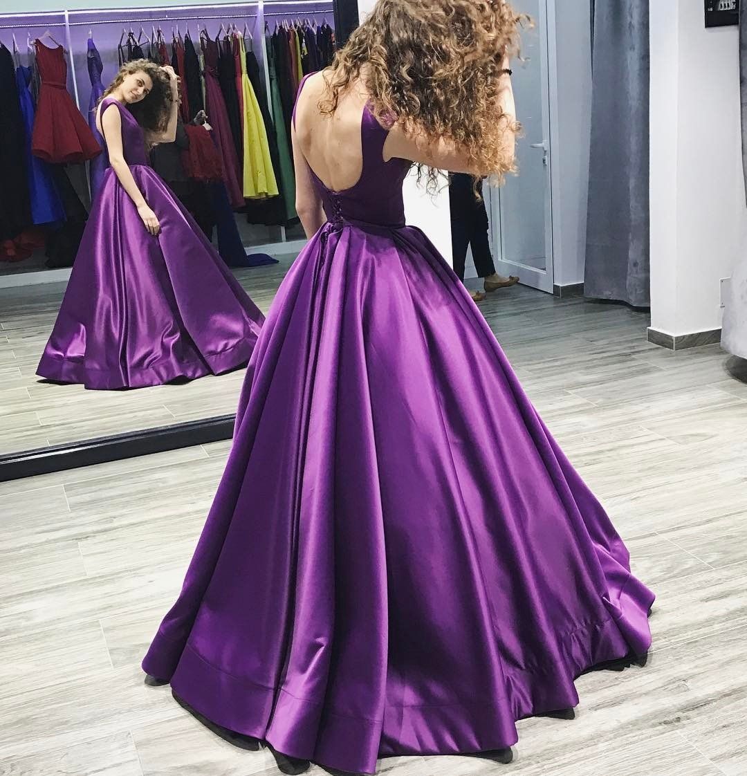 Purple Prom Dresses, Prom Dress, Evening Dresses, Formal Dresses