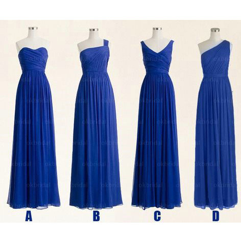 Royal Blue Bridesmaid Dresses Floor Length Pst411 on Luulla